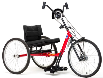 Red Handcycle