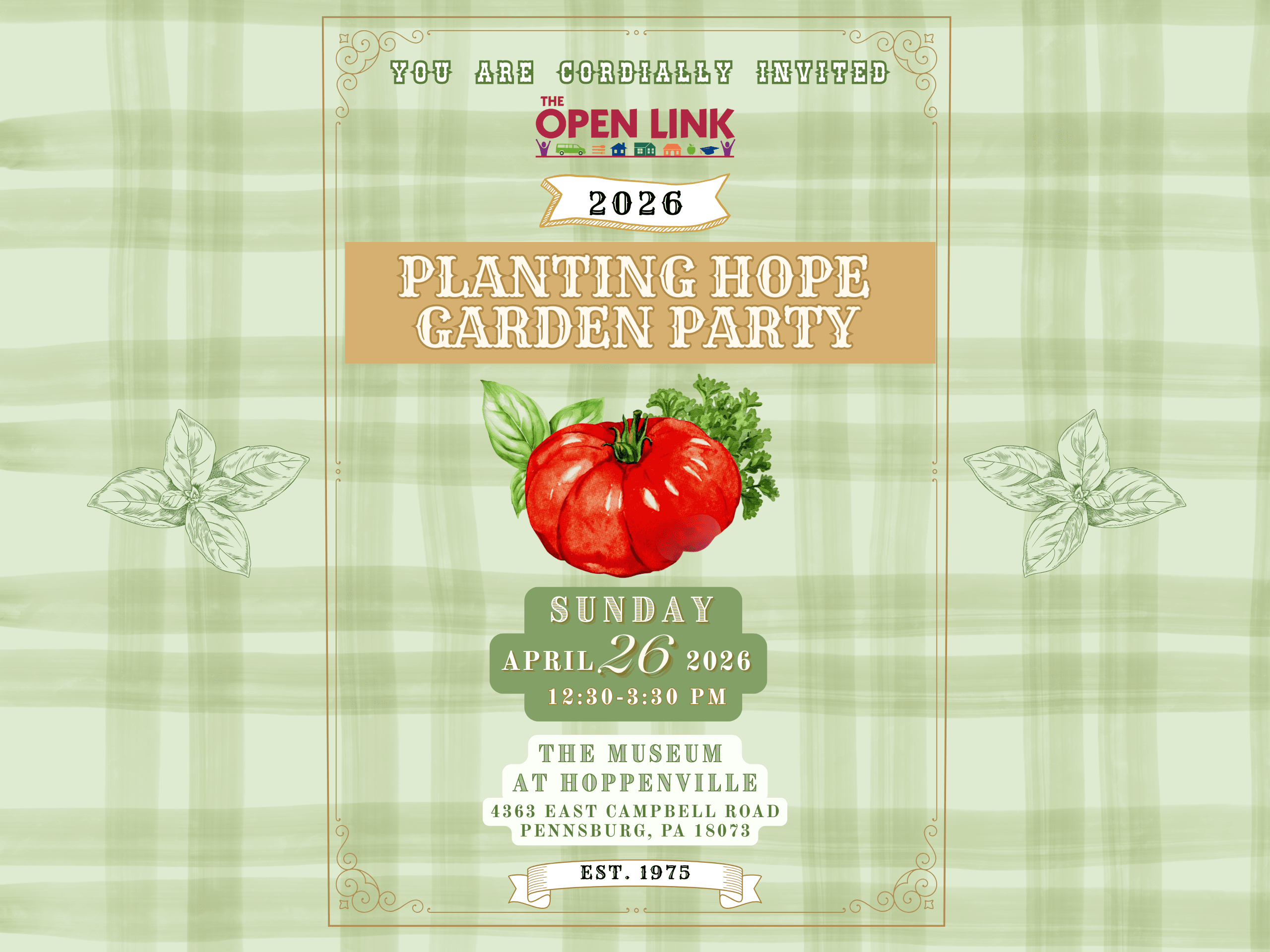 Join Us For Our 2026 Planting Hope Garden Party!