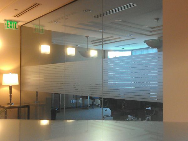Vinyl Frosted Glass 