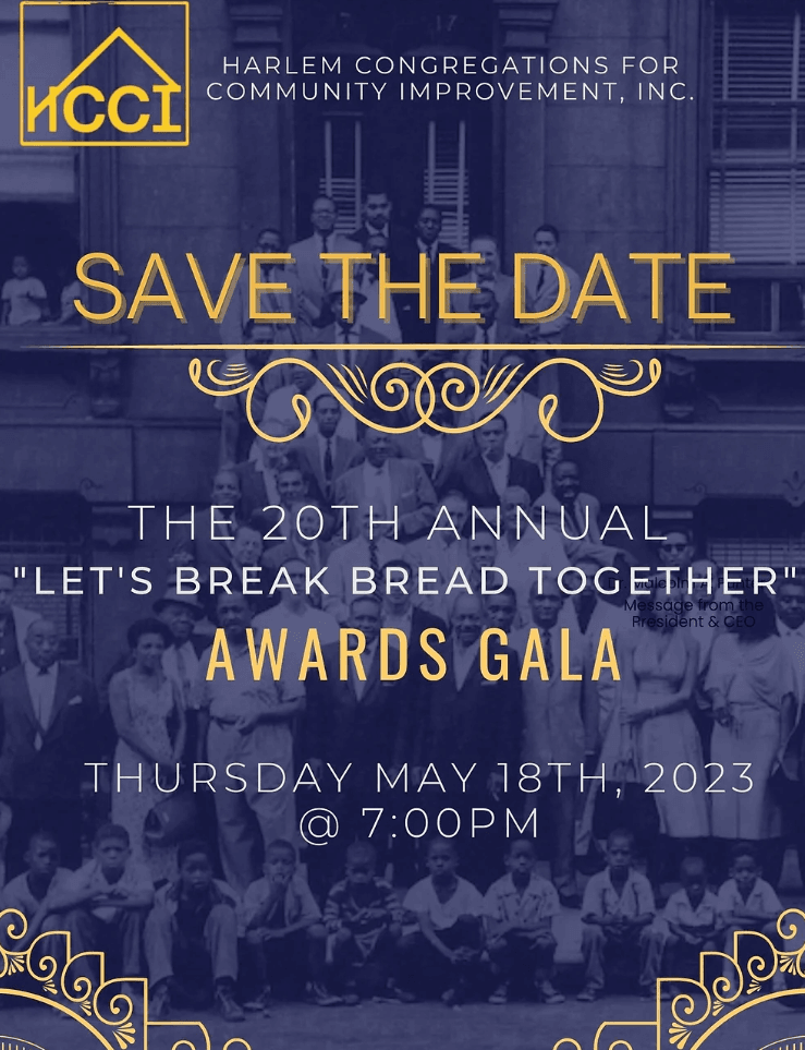 HCCI 20th Annual "Let's Break Bread Together" Awards Gala