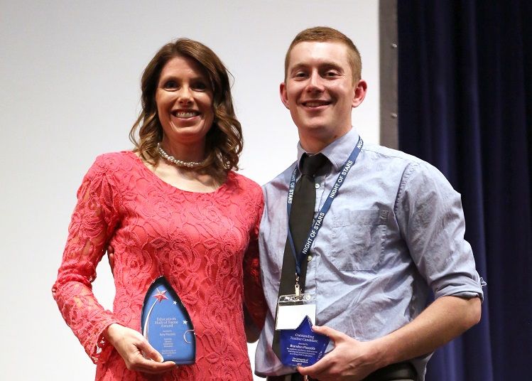 Mother and Son Honored at Night of Stars