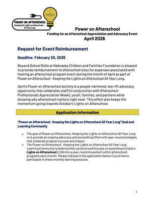 About the Opportunity