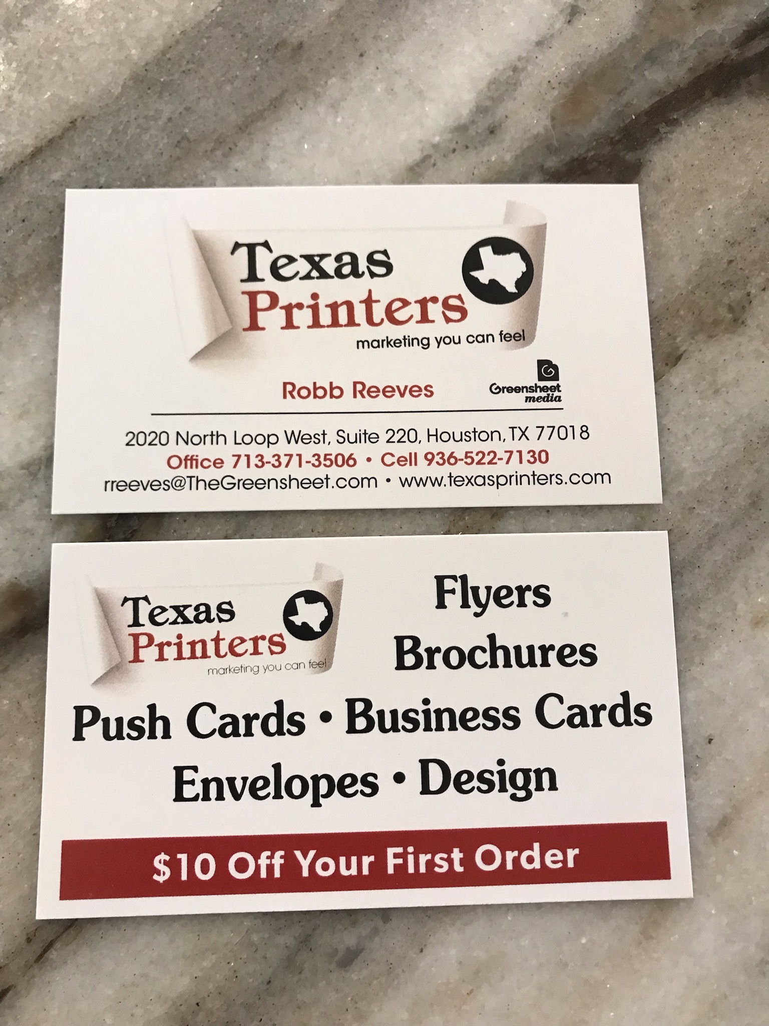 Business Cards - Two Sided