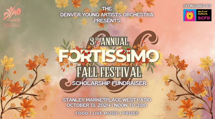 3rd Annual FORTISSIMO: Fall Festival