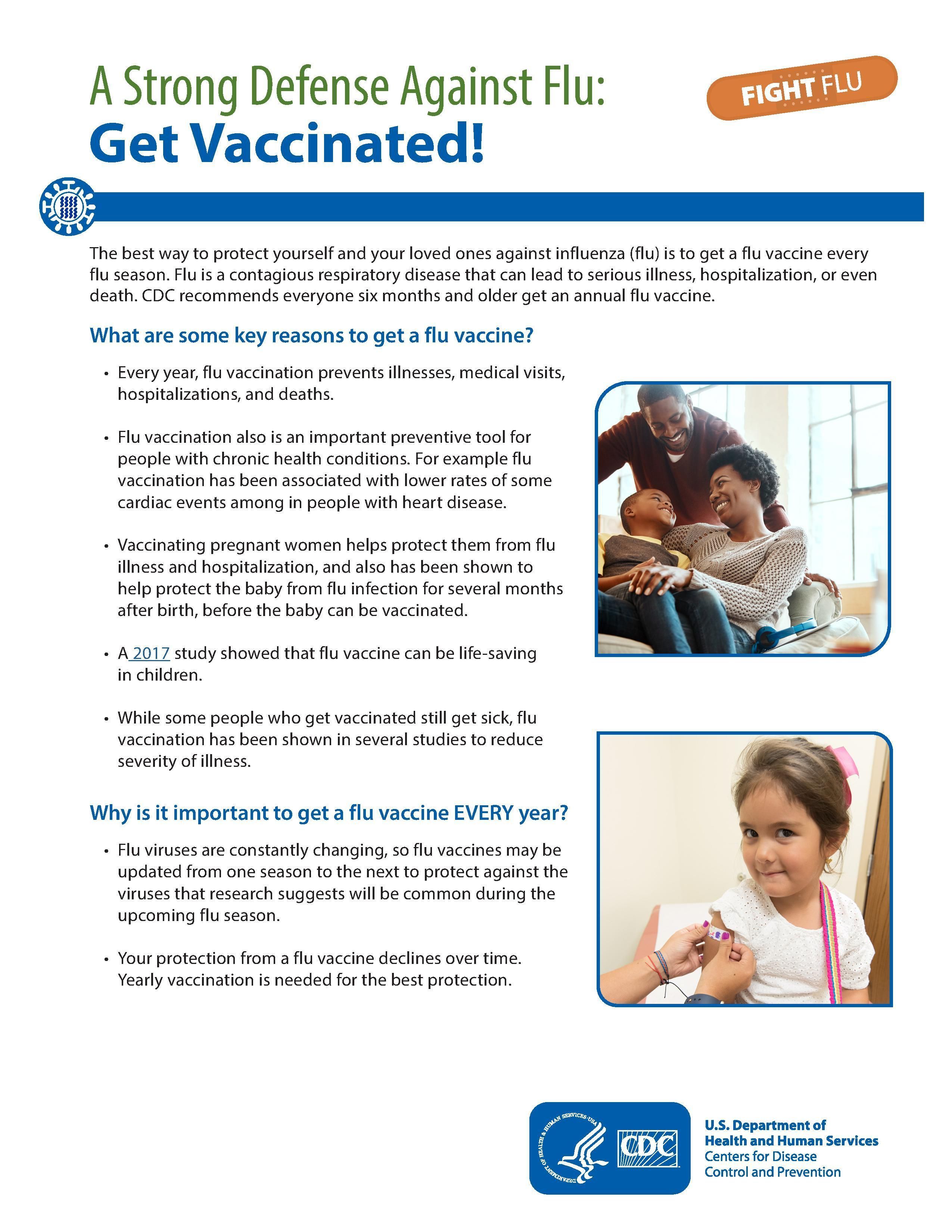 Flu Shot Info Sheet