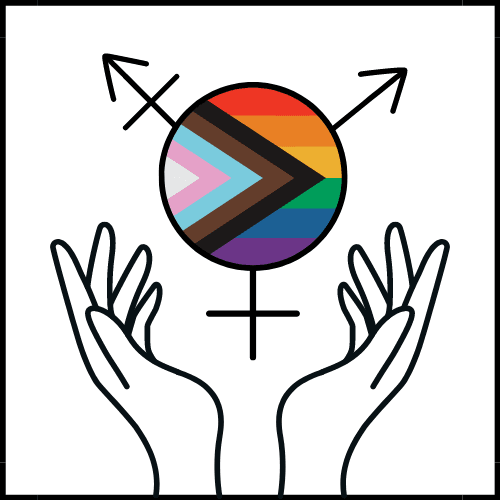 LGBTQ+ learning series logo
