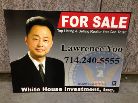 Best real estate signs Fullerton CA