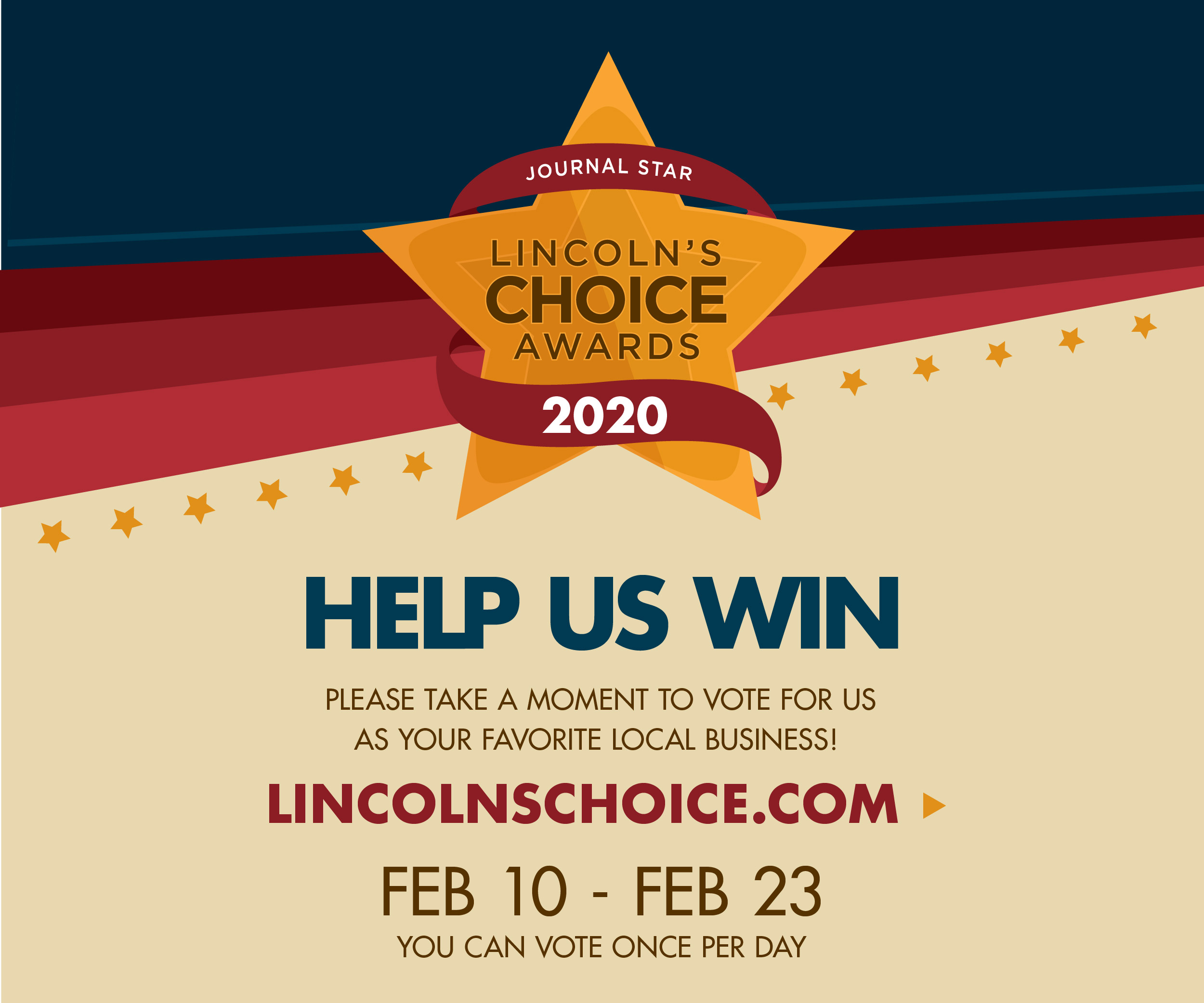 Vote Tabitha for Lincoln’s Choice Awards Aging Answers Blog