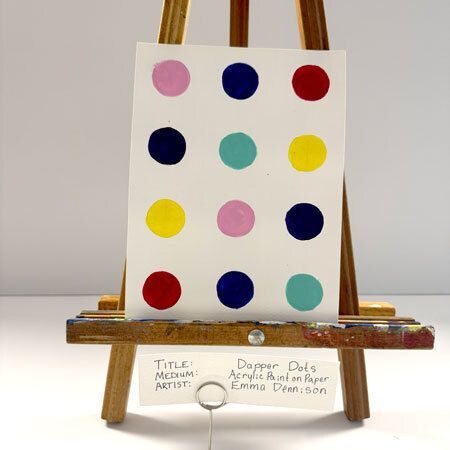 School's Out For Art: Polka Dot Painting