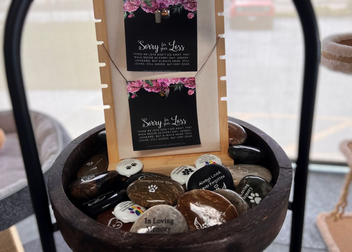 Memorial Stones | Worry Stones | Sorry for Your Loss Necklaces | Pet Memorial Items