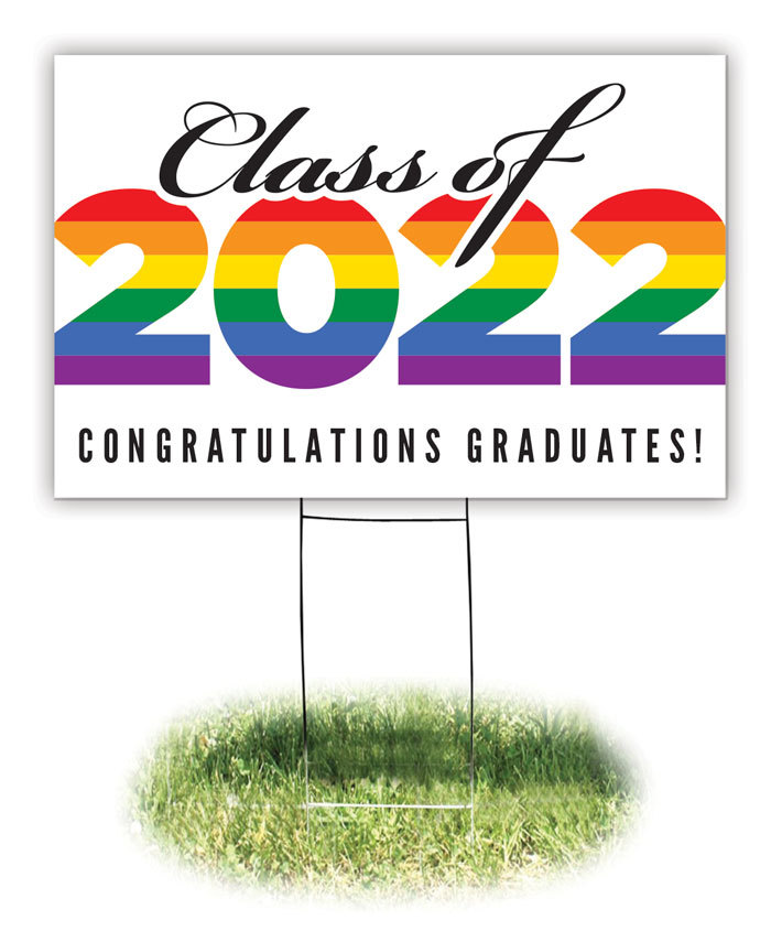 Lawn Sign: Class of 2022-09
