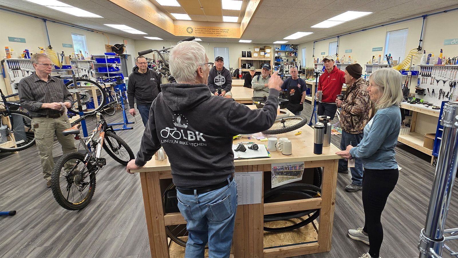 Shop leader meeting