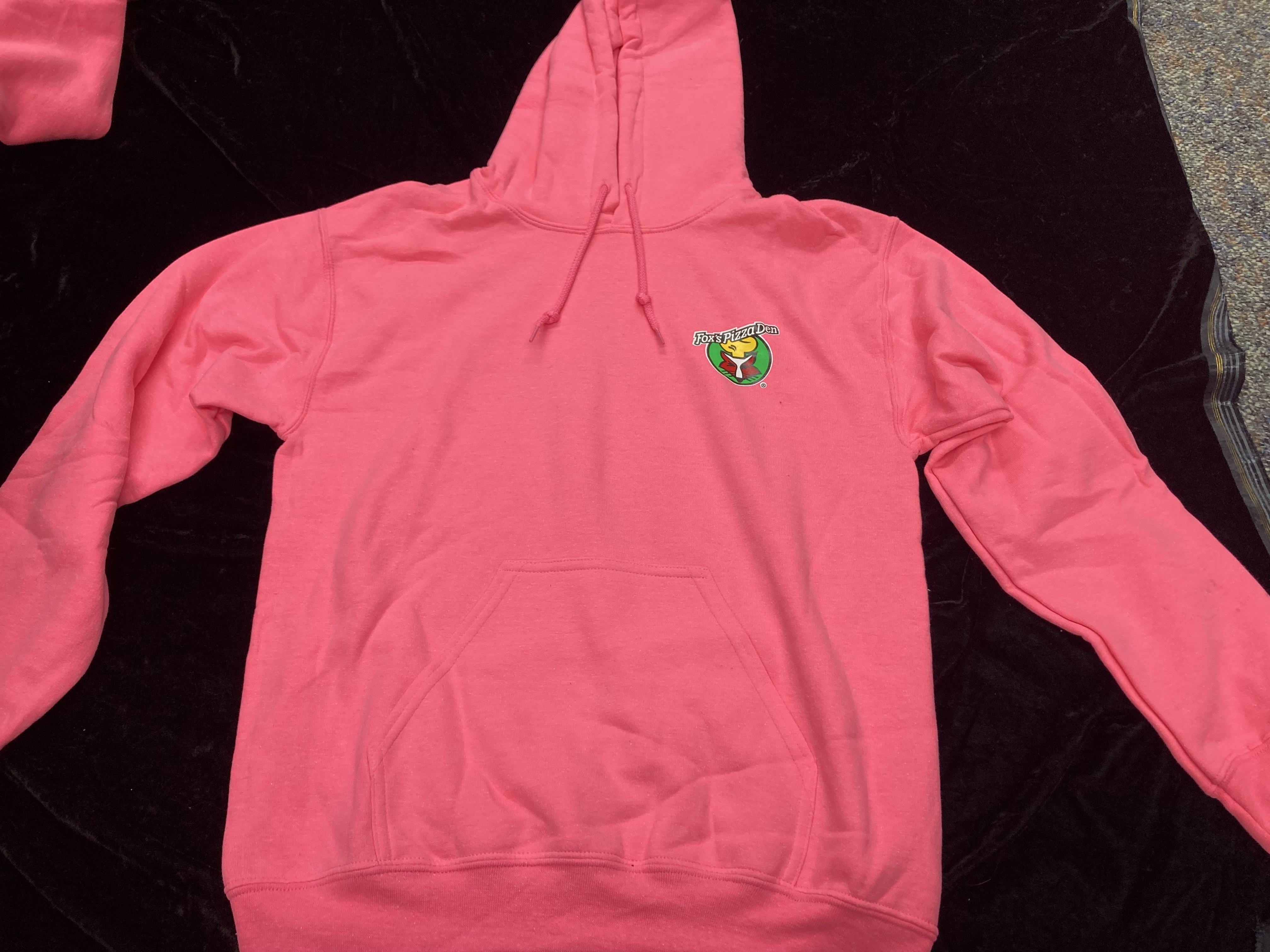 SALE Fox's Logo - Small Pink Hoodie