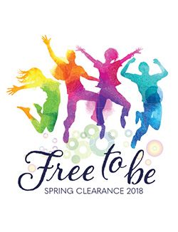 Spring Clearance 2018: Free To Be