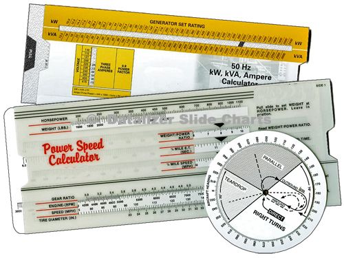 Slide Chart & Wheel Chart Reference Tools