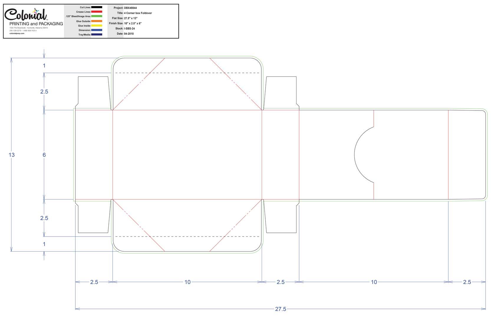 DBX48844_4 Corner box Foldover