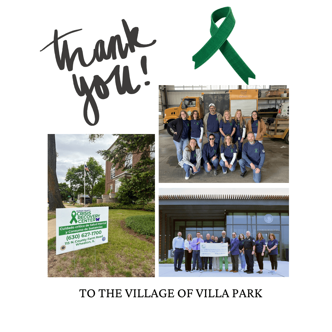 Thank you Village of Villa Park staff