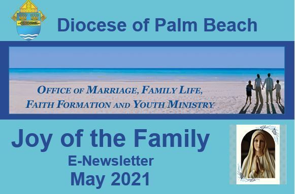 Joy of the Family e-Newsletter - May