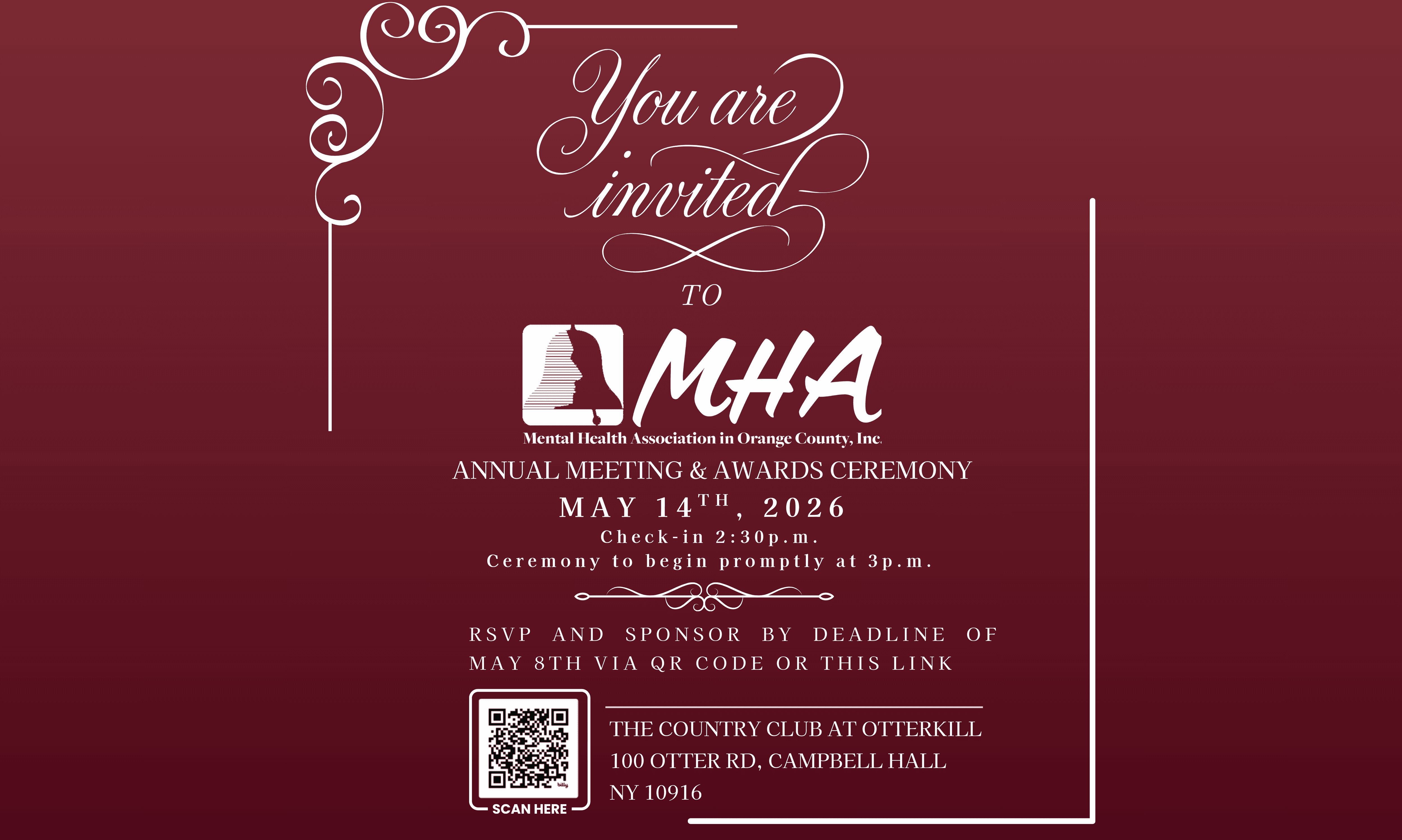 Become a Sponsor for Our Annual Meeting and Awards Ceremony