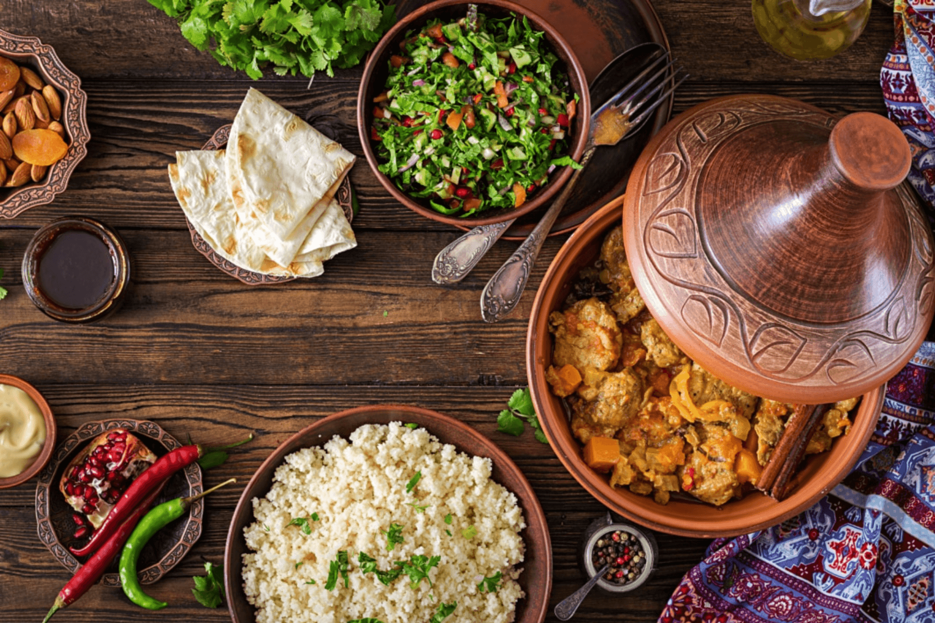 Delicious Moroccan Dinner Party for 8 