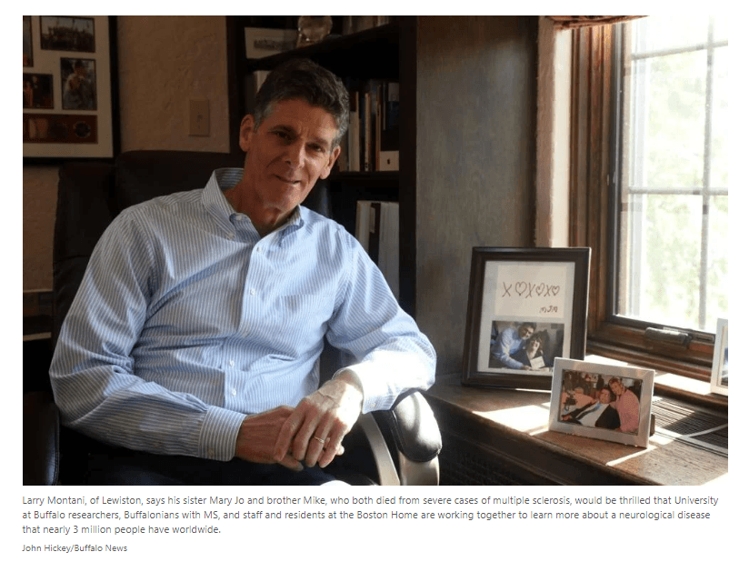 The Buffalo News: MS Researchers in Buffalo and Boston Join Forces