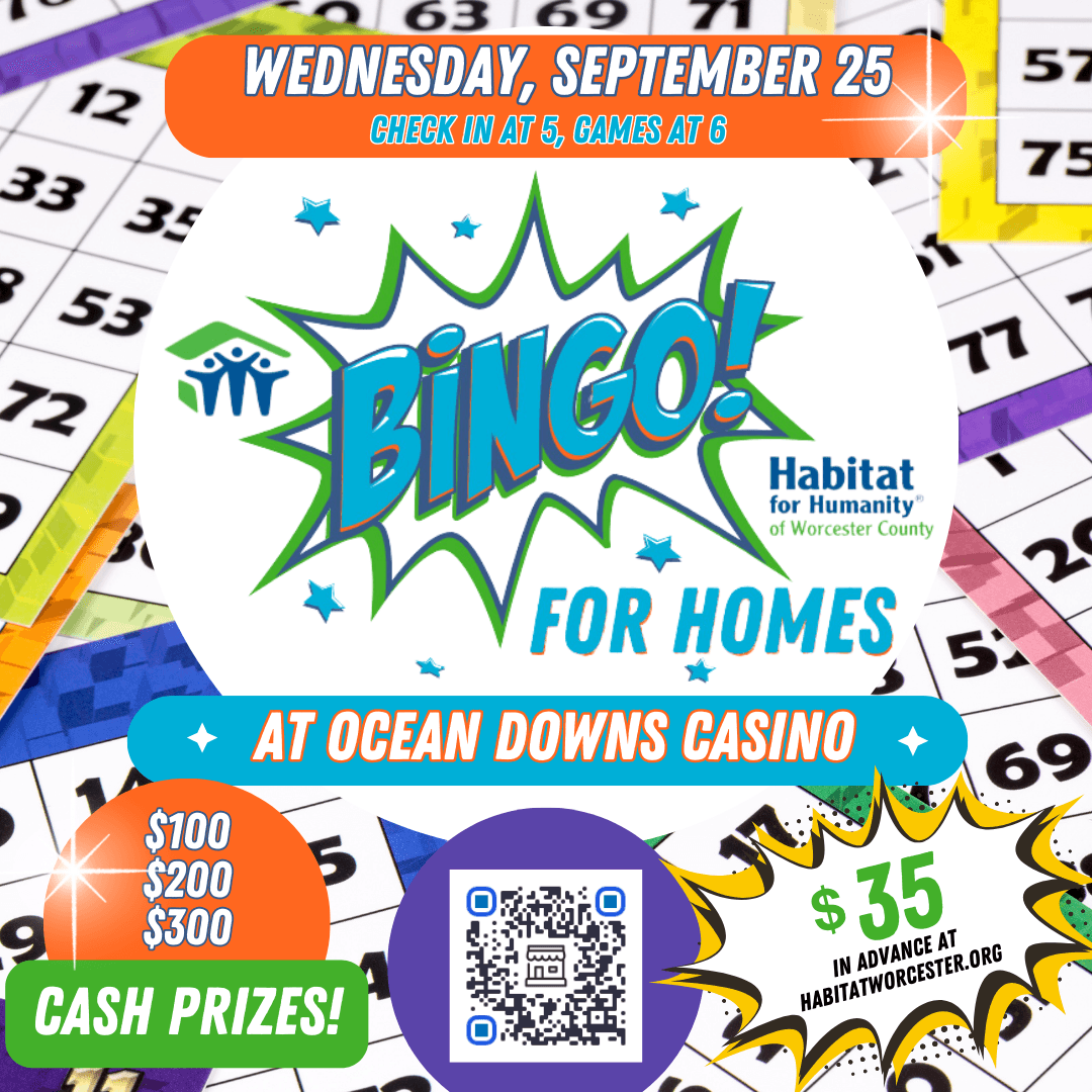 Bingo for Homes! at Ocean Downs Casino