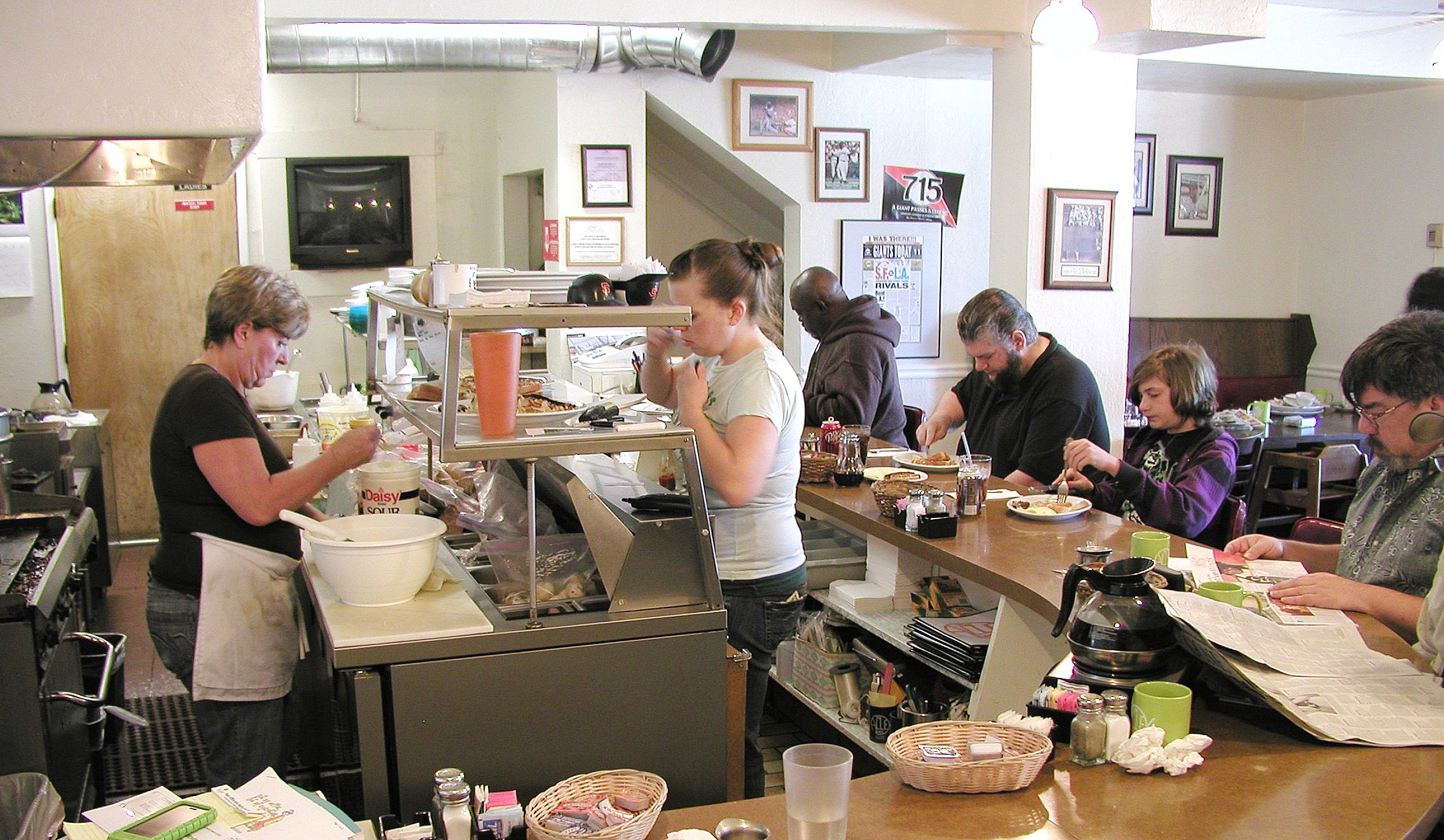 The Alley Cafe Interior