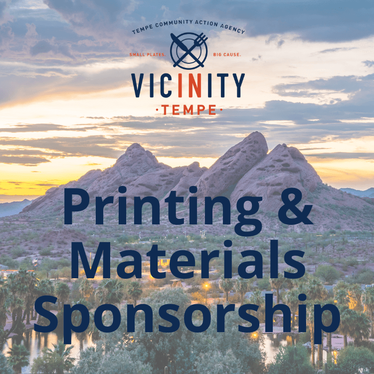 Printing & Materials Sponsorship