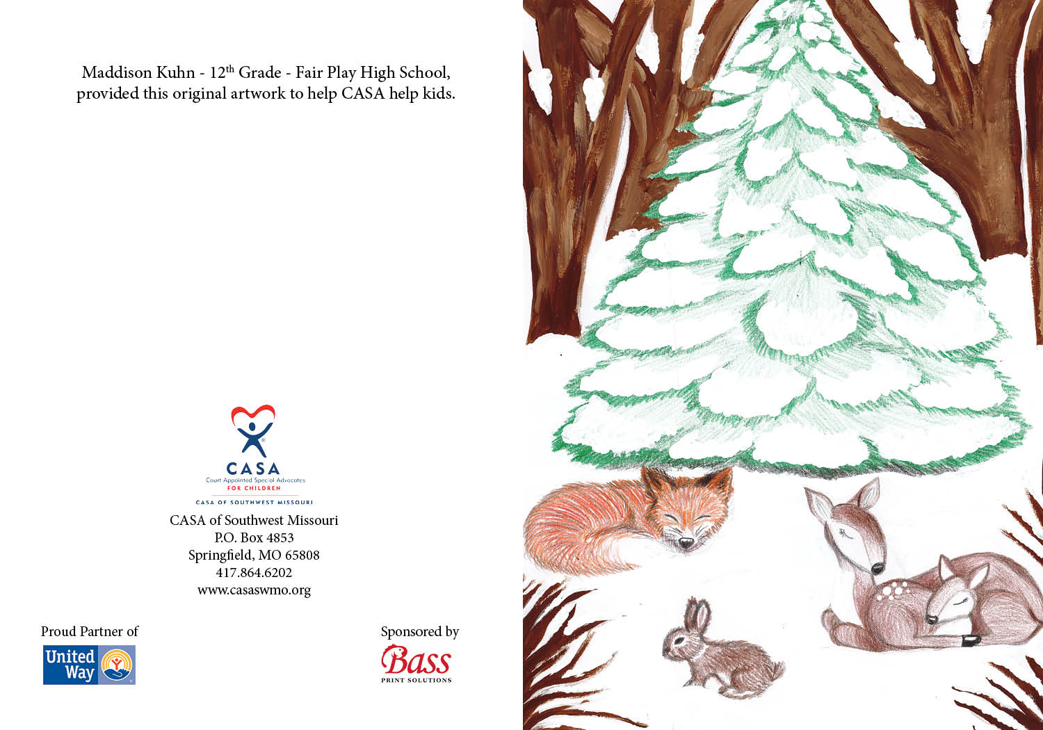 17 - Forest Tree -Maddison Kuhn - 12th Grade - Fair Play High School