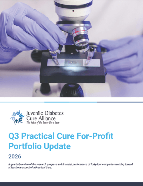 Practical Cure Portfolio Update: Q3 2026