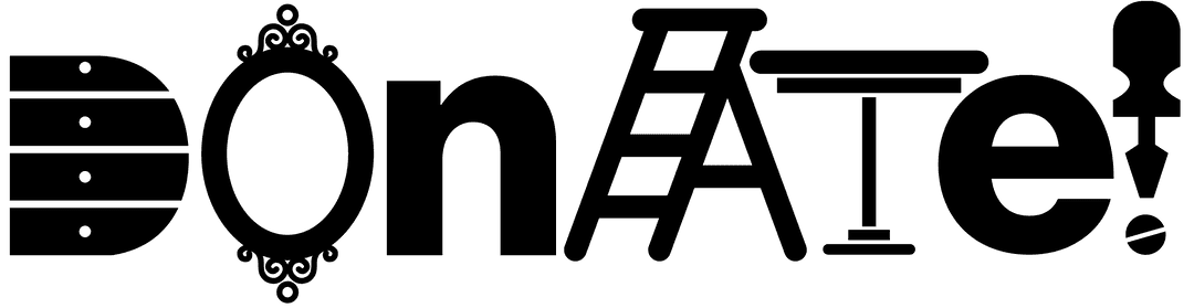 “You shop. We build.” graphic showing how shopping at the Habitat ReStore helps build affordable homes.