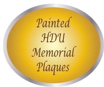 ZP-6000 -  Carved Memorial and Commemorative Wall Plaques, Painted High-Density-Urethane (HDU) with Giclee Photo 