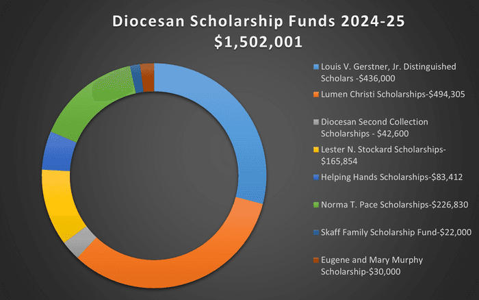 Diocesan Scholarship Fund Graph