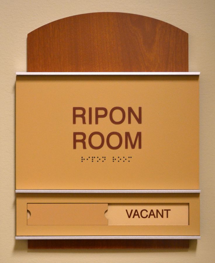 ADA Signage - Ripon room