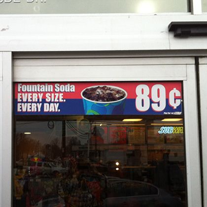 Gas Station Window Graphics