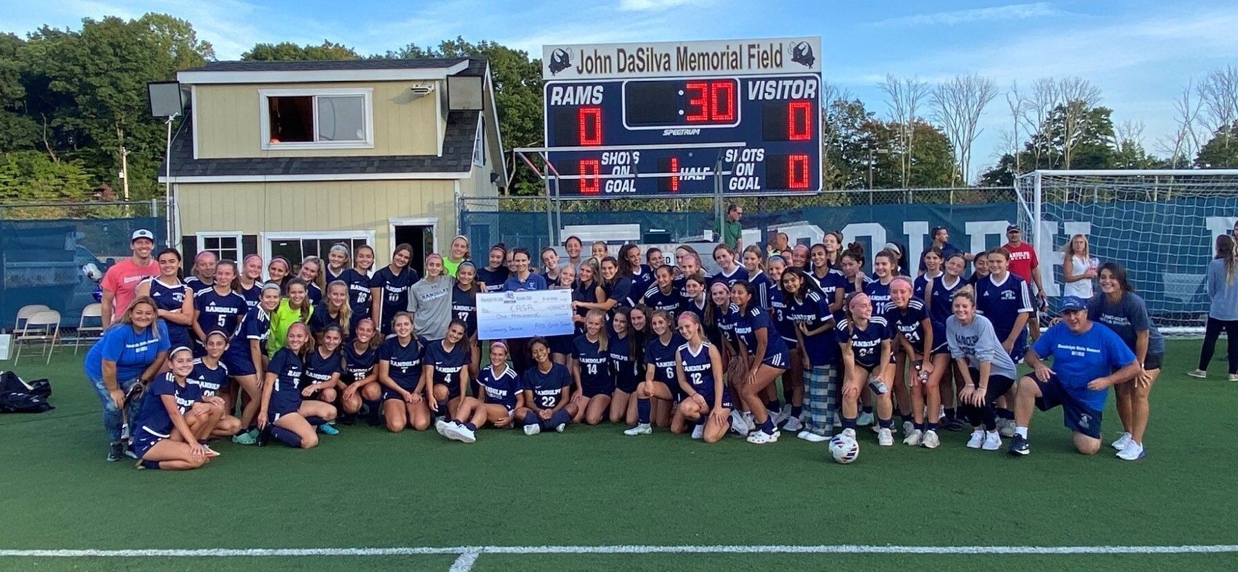 Randolph Girls Soccer Honors Influential Teachers – Treats Them to Victory over Chatham