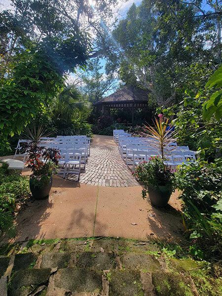 wedding setup