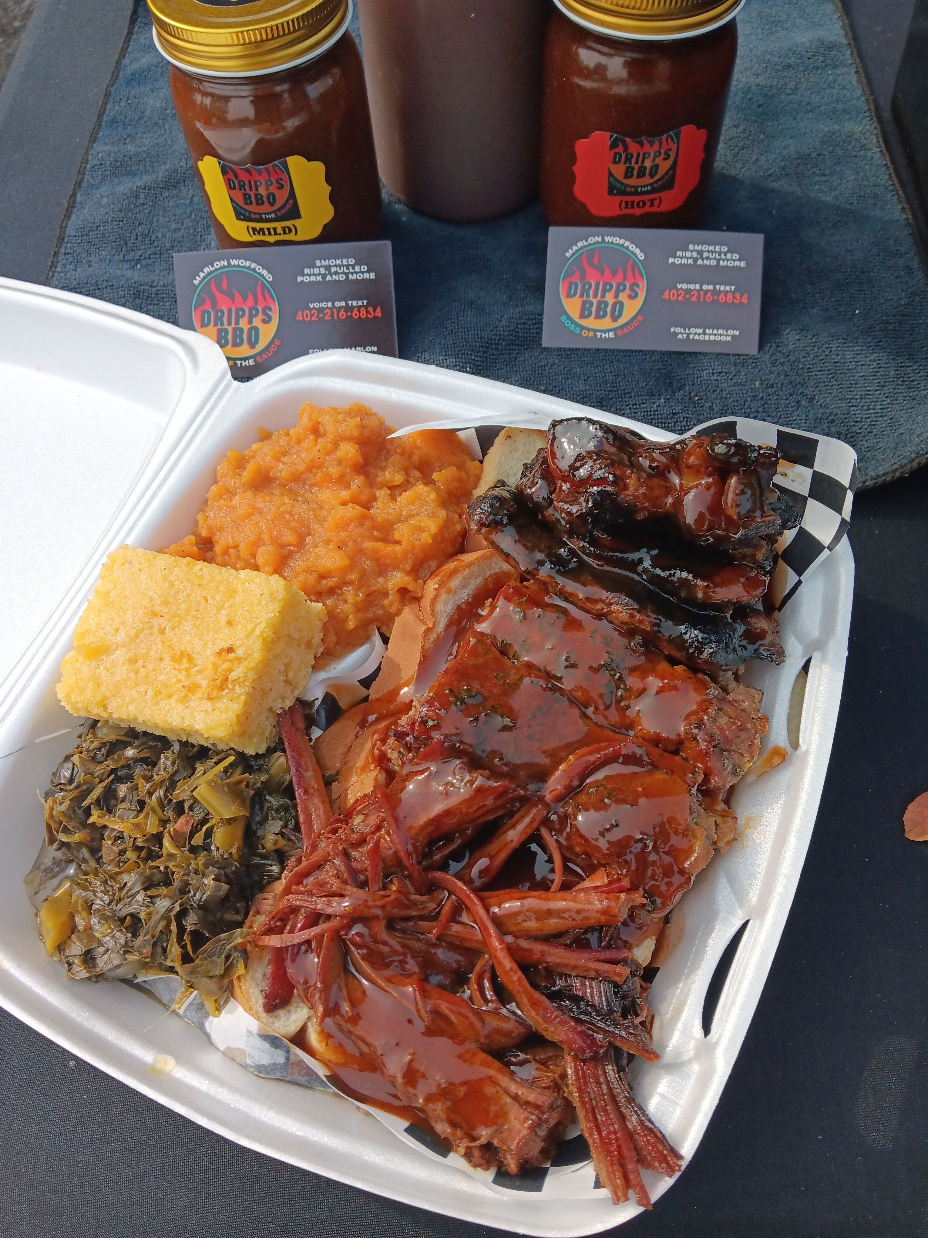 Dripps BBQ Food