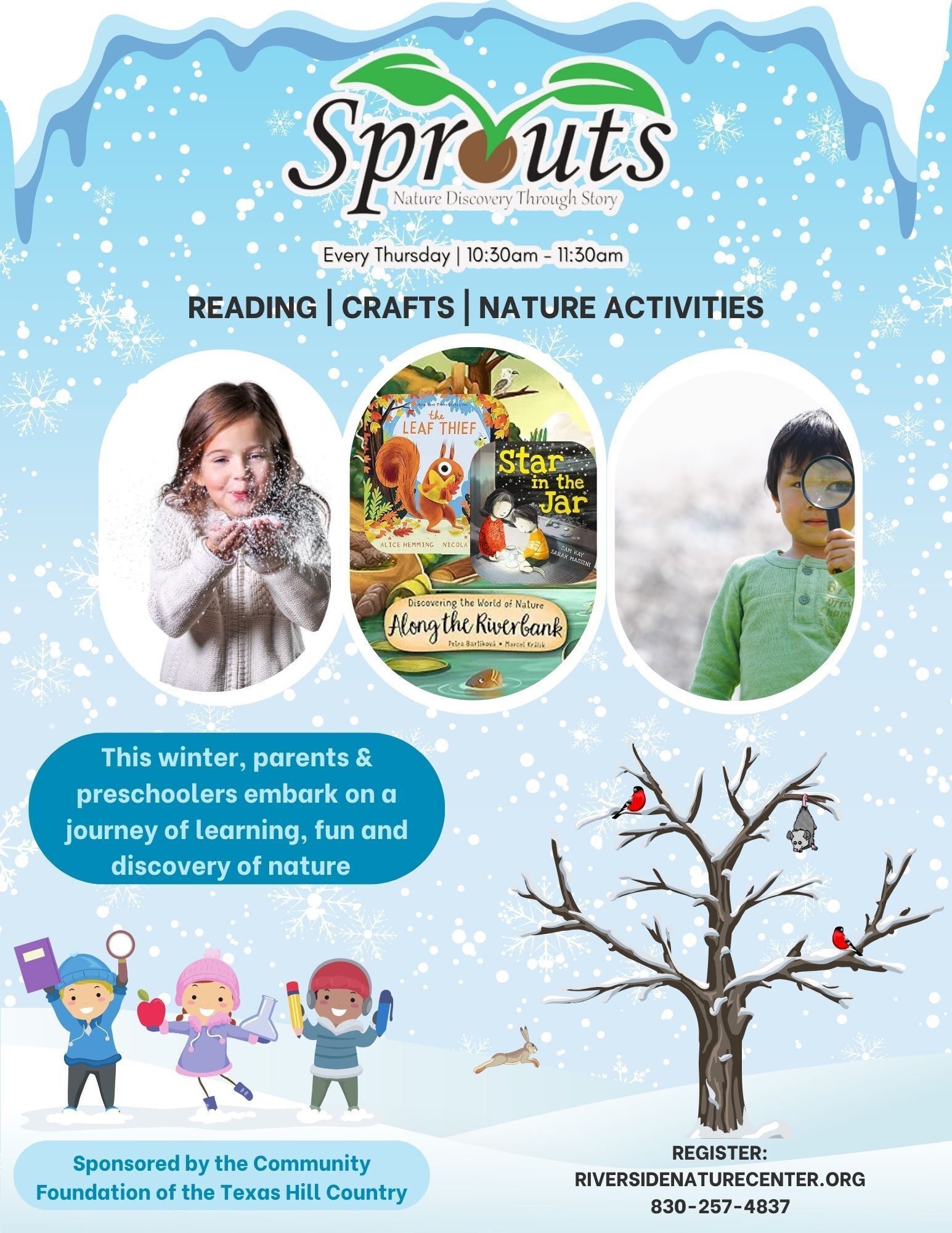 Preschool activities near me, Kerrville Texas, Education, Nature, Science, preschool programs, Riverside Nature Center