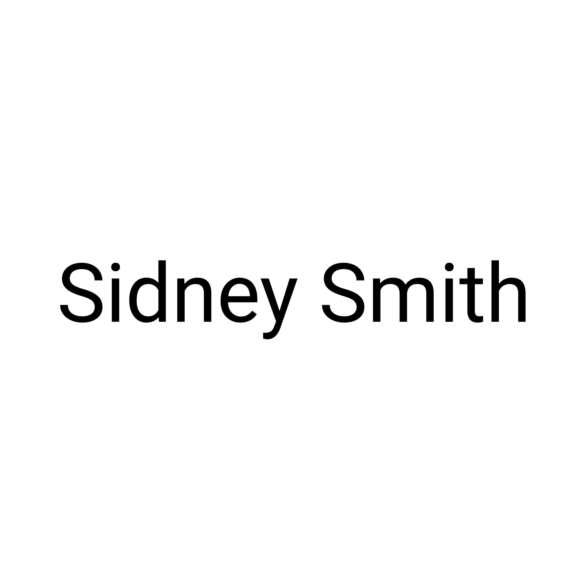 Sidney Smith