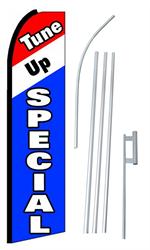 Tune Up Special Swooper/Feather Flag + Pole + Ground Spike