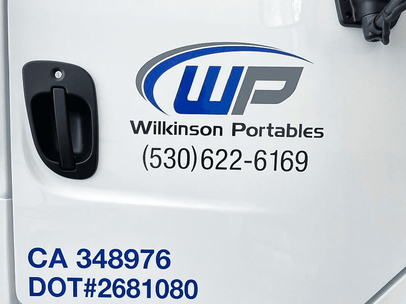 Wilkinson Portables Cut Vinyl Logo & Lettering