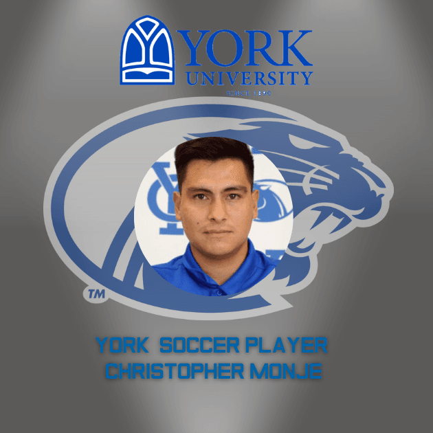 Christofer Monje - Soccer, York University
