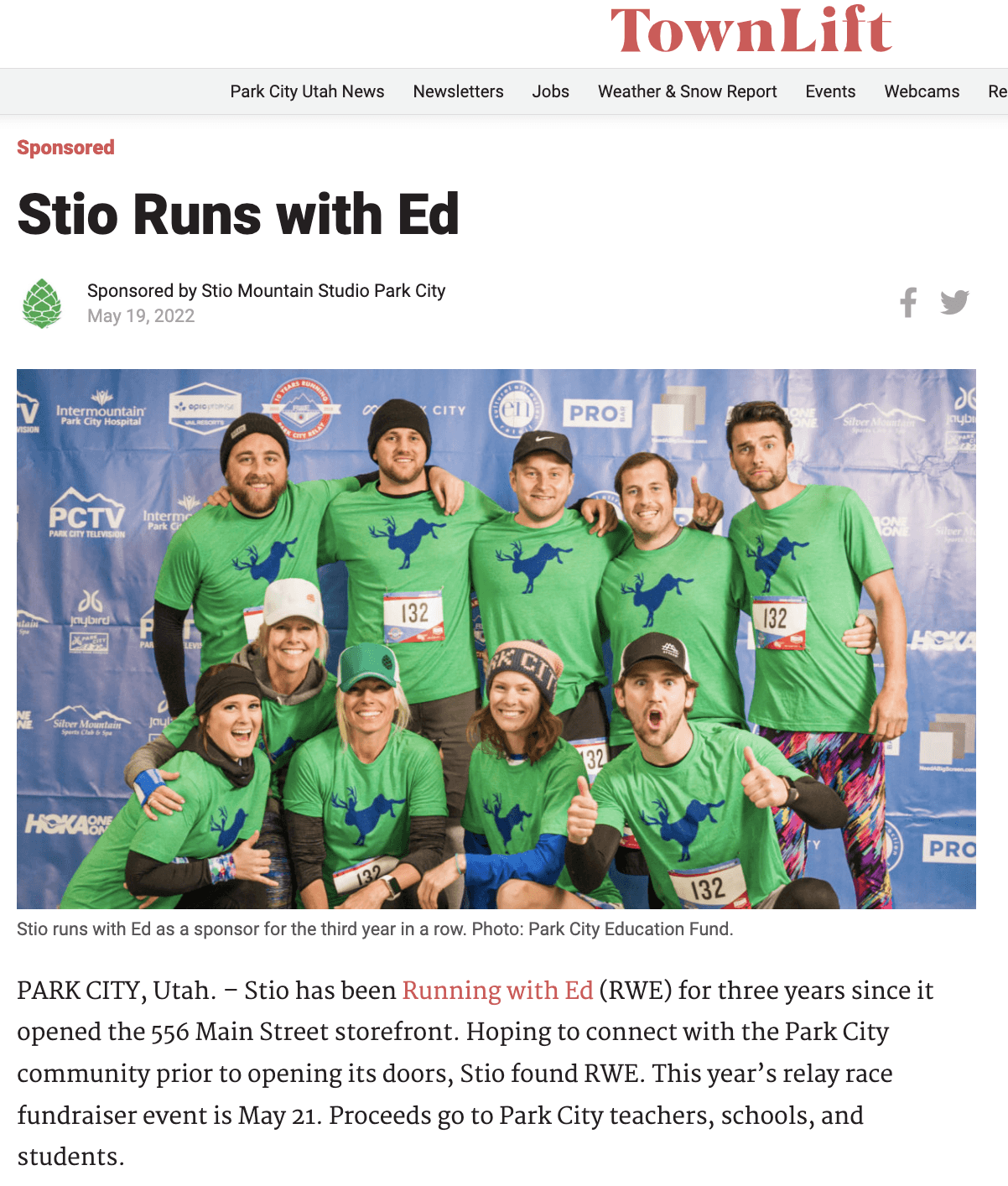 Stio Runs with Ed