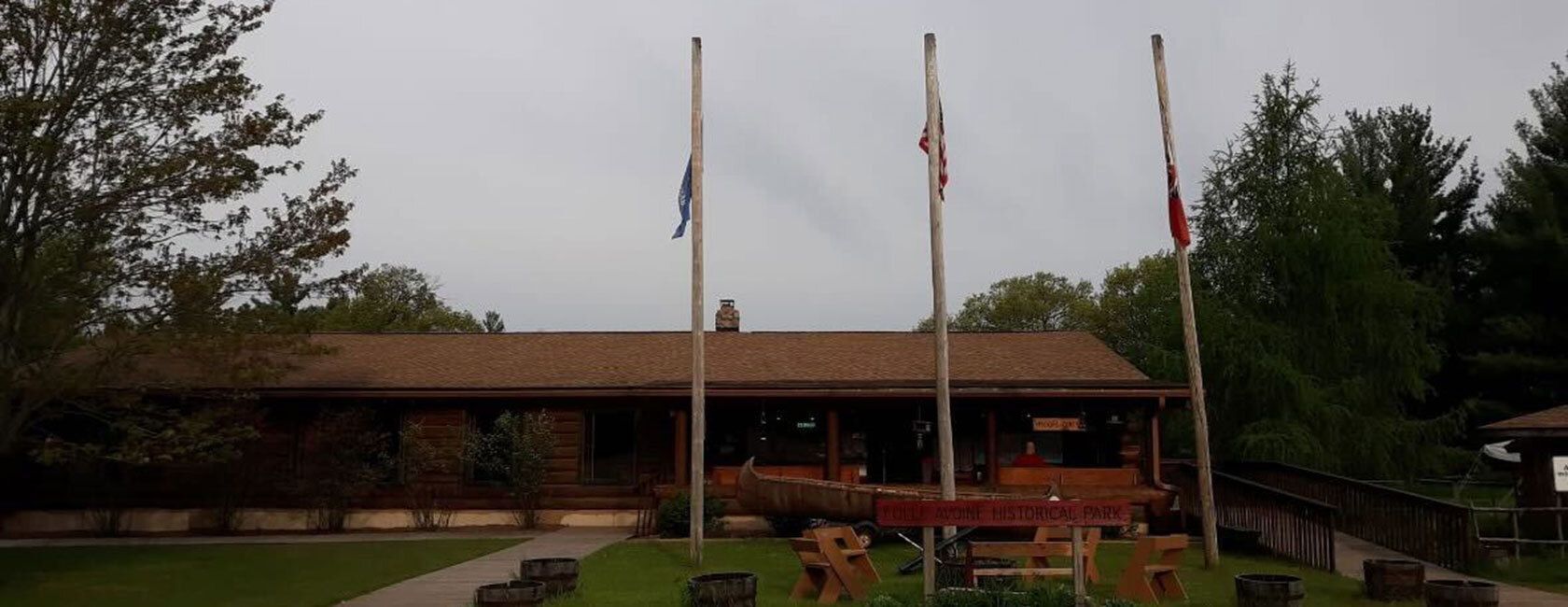 Front building.