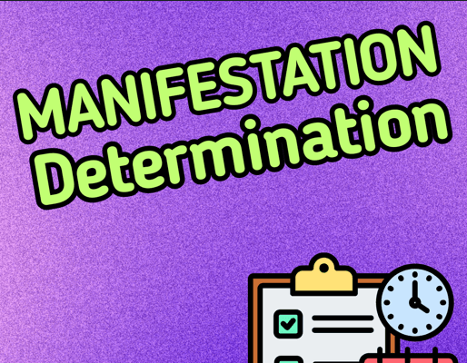 Manifestation Determination