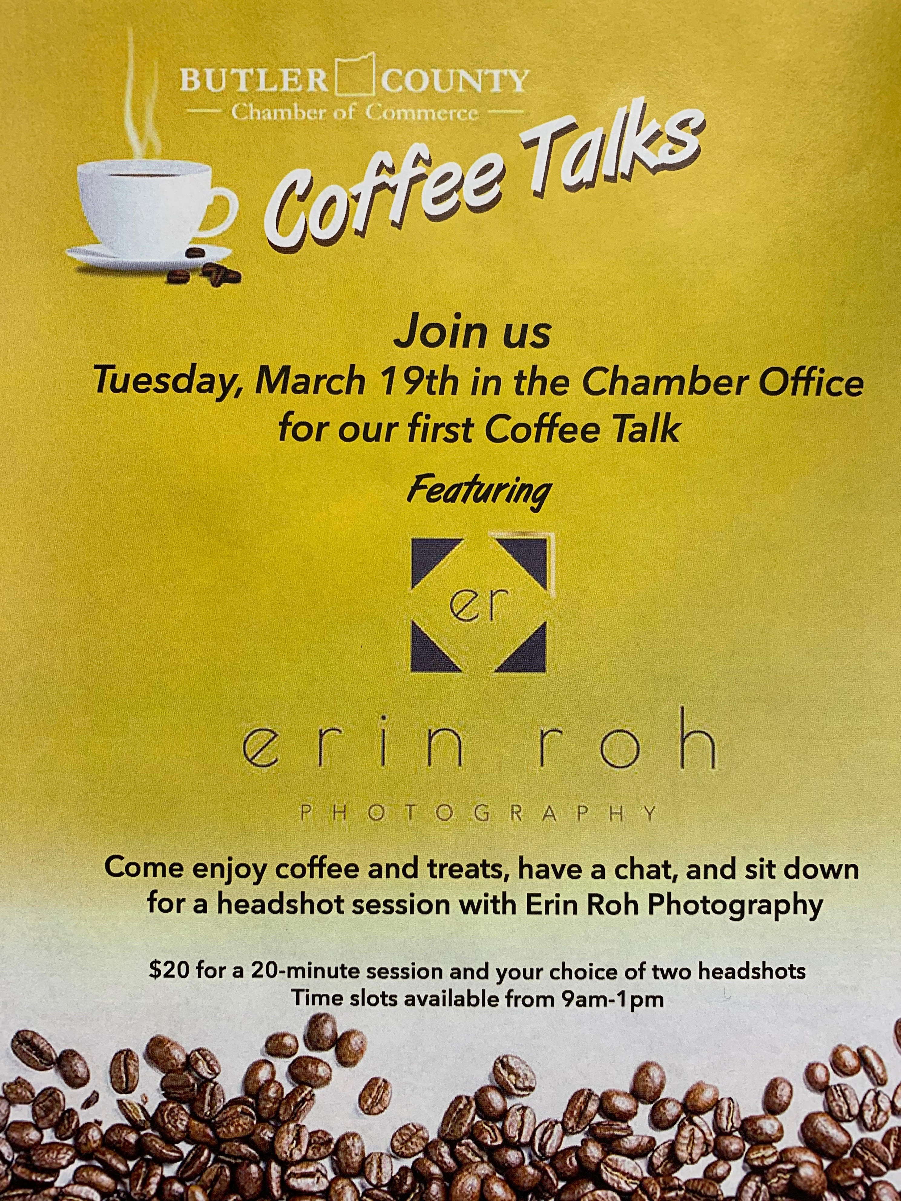 Coffee Talk with Erin Roh Photography
