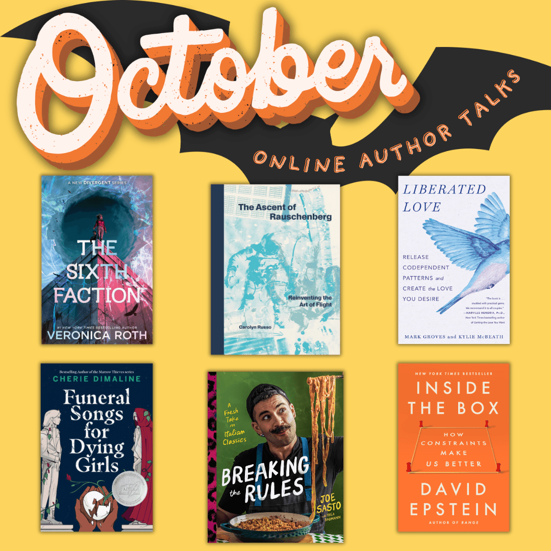 Watch Virtual Author Talks for FREE!