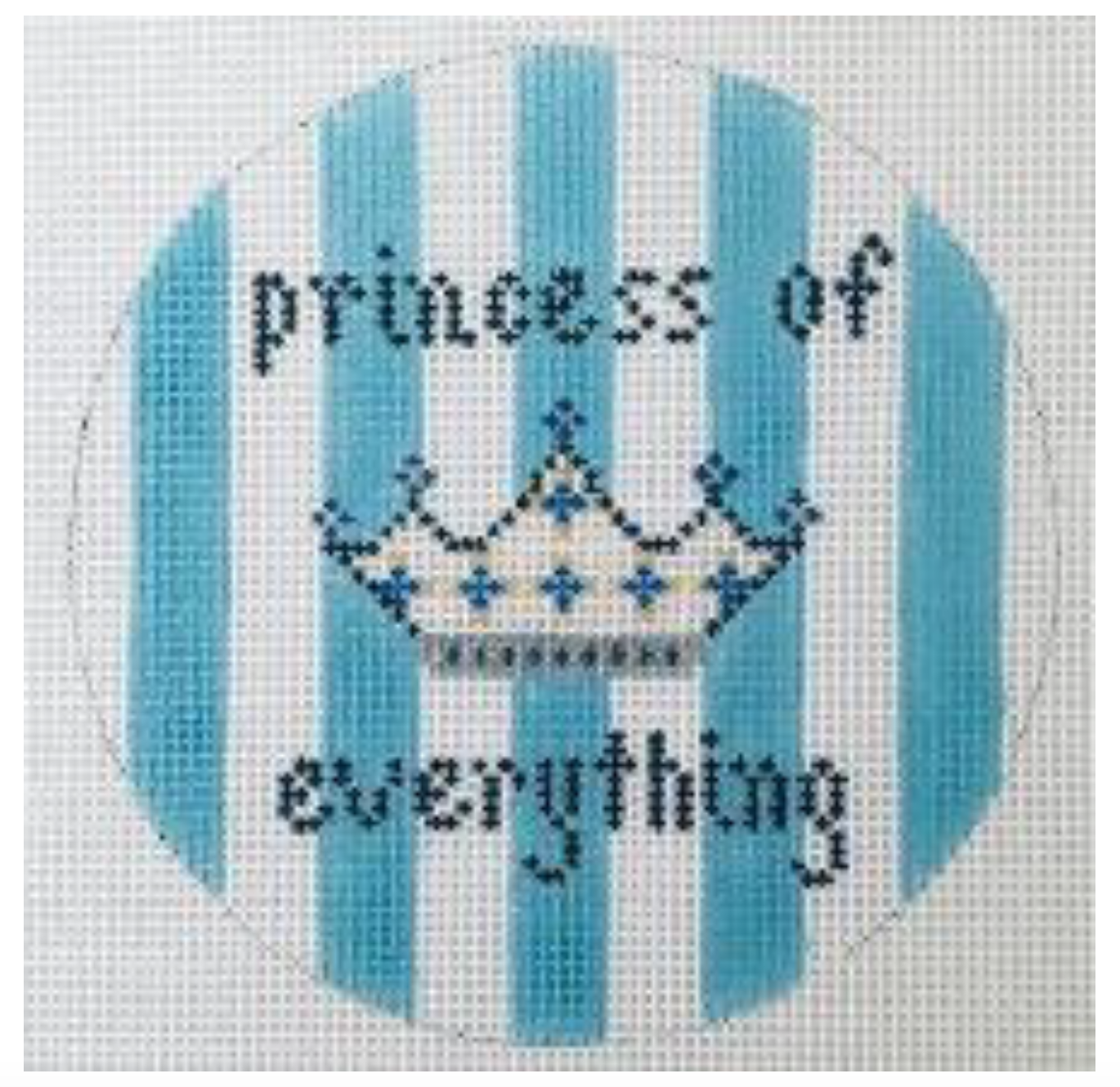 Princess of Everything - Aqua Stripes
