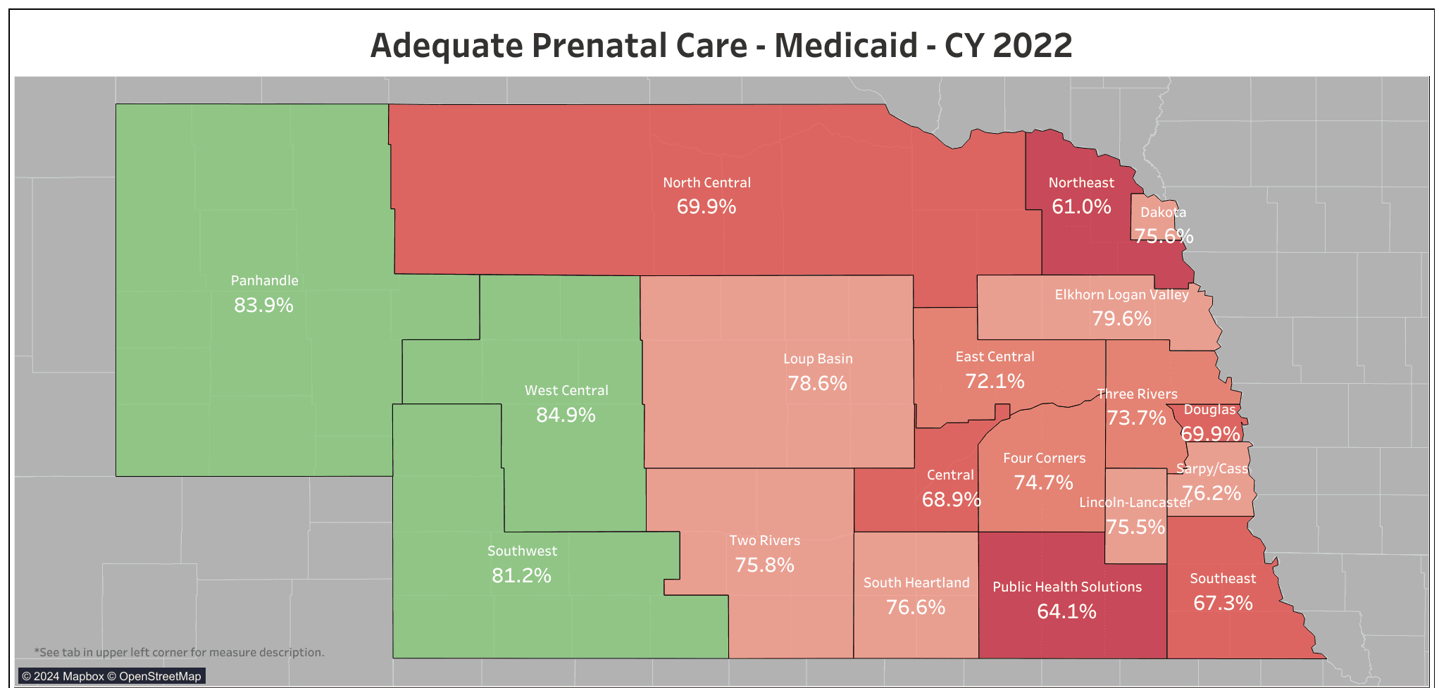 Adequate Prenatal Care by Payment Source